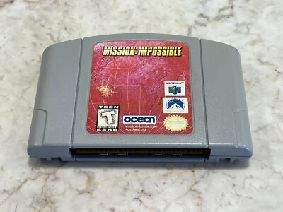 Nintendo N64 Game Mission Impossible (1998) - Cartridge- Only Cleaned & Tested - Image 1 of 4