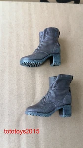 1/6 Héroes Bruja Escarlata Zapatos Modelo Botas Ajuste 12"" Mujer Figura Cuerpo Juguete - Imagen 1 de 4