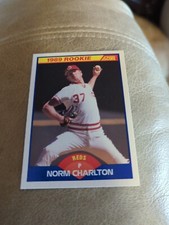 1989 Score #646 Norm Charlton Cincinnati Reds 1989 Rookie