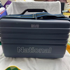 MINT National MACLOAD AG-100 VHS Video Camera VTG with Case & Accessories - Picture 1 of 10