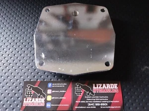 Lowrider Hydraulics, Piston pump backing plate *BLANK  - Picture 1 of 3