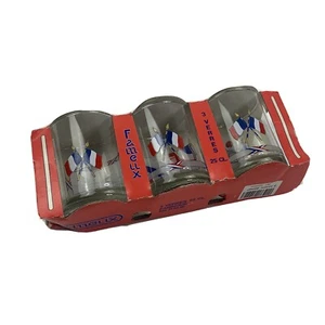 Fameux 3 Verres French Revolution Collector Glasses Set 1789 - 1989 - Picture 1 of 9