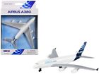 Airbus A380 Commercial Aircraft "Airbus" White with Blue Tail Diecast Model Airp