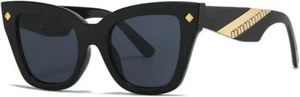 Cat Eye Sunglasses Women Vintage Men Shades Luxury Sun Glasses Frame UV400 Eyewe - Picture 1 of 58