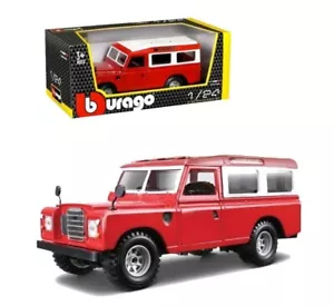 Burago Land Rover Series Two 1:24 Scale Diecast Model Car New - Picture 1 of 5