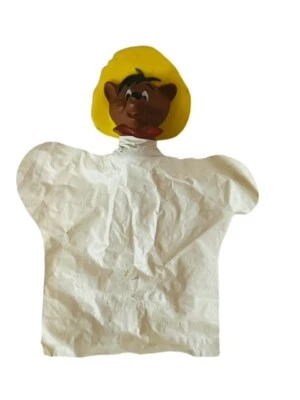 Juguete marioneta de mano Speedy Gonzalez Looney 1969 Muppet Mr Rogers antiguo Henson BM3 Foto 1 de 4