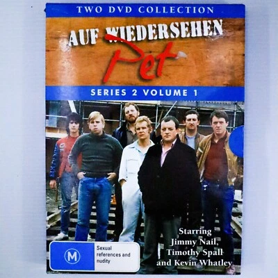 AUF Wiedersehen Pet: Series 2 Vol 1 (DVD, 1983) Timothy Spall - Serie de TV de comedia Foto 1 de 4
