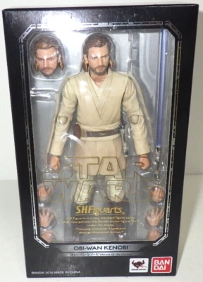Bandai SH Figuarts Star Wars Attack of the Clones Obi-Wan Kenobi from Japan Rare - Photo 1/4