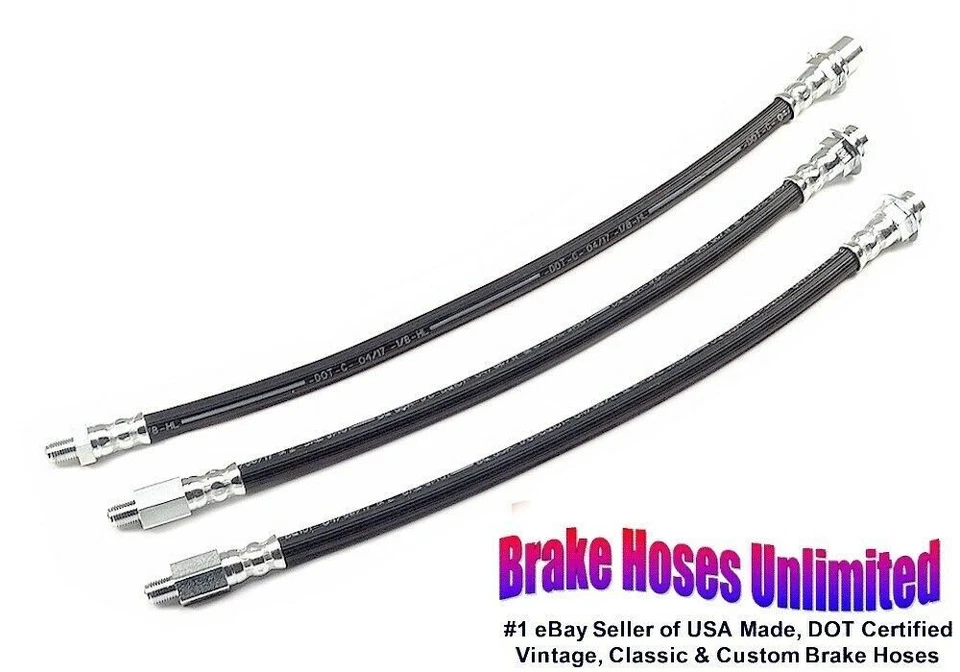 JUEGO DE MANGUERA DE FRENO Mercury Custom Station Wagon 1955 1956 Foto 1 de 1