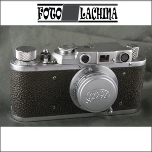 FED 1 S +50 mm f3.5 del 1939 tempi fino 1/1000 passo vite m 39 Zorki-Leica III - Bild 1 von 1