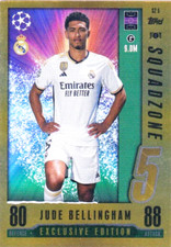 Topps Match Attax 2023/24 23/24 Jude Bellingham Exclusive Edition Squadzone Card