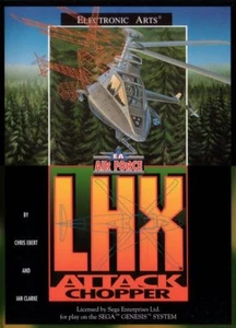## Sega Genesis - Lhx Attack Chopper (US Mega Drive Game) ## - Picture 1 of 1