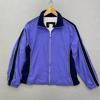 Vintage Kaelin Womens Windbreaker Jacket Size M Full Zip Long Sleeves Polyester - Image 1 of 4