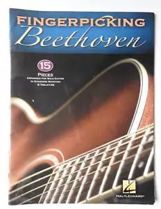 Fingerpicking Beeyhoven - 15 Stück für Solo Gitarre Standardnotation & Tab PB - Bild 1 von 4