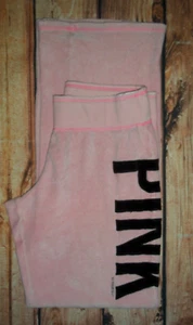 VICTORIA'S SECRET PINK VELOUR SWEATPANTS WOMENS SIZE SMALL - Picture 1 of 2