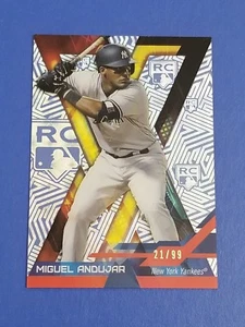 Miguel Andujar - 2018 Topps High Tek Rookie Tek #21/99 - Picture 1 of 2