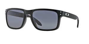 Oakley Gafas de Sol Holbrook Pulido Negro W/ Gris Polarizado Por OO9102-O2 - Imagen 1 de 4