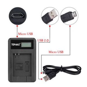 Camera Battery Charger NP-50 FOR FujiFilm FinePix F660EXR F500EXR F750 F770EXR - Picture 1 of 4