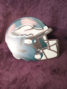 NFL Philadelphia Eagles Philadelphia Eagles Wooden Helmet 12 Inch Wall hanging - Picture 1 of 6