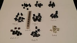 Lot de 10 sachets de 10 mini bouton poussoir CI divers neufs de 3X6X5 à 6X6X9 - Picture 1 of 1