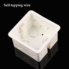 Plastic Light Touch Concealed Bottom Switch Cassette Junction Wall Mounting Box