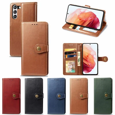 Flip Leather Wallet Case For Huawei Y5 Y6 2018 Mate 20 30 Lite Y6 Pro Y5 Y9 2019 - Image 1 of 4