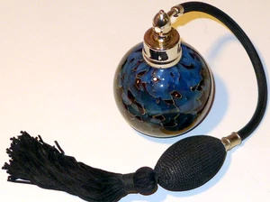 ADRIAN SANKEY ART GLASS PERFUME SPRAY ATOMIZER PAPERWEIGHT - Picture 1 of 3