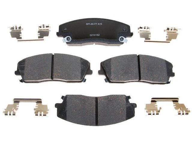 Juego de pastillas de freno delanteras para Dodge Challenger 2009-2013 2011 2010 2012 QK881GT Foto 1 de 1