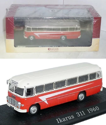 Modell Bus IN Metall - Ikarus 311 1960 - Skala 1:72 - Atlas - Ovp - Bild 1 von 4