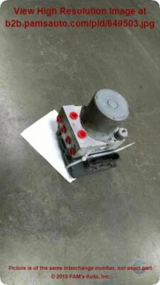 Used ABS Pump and Motor Assembly fits: 2011 Nissan Cube Pump AT CVT Grade A Foto 1 de 4