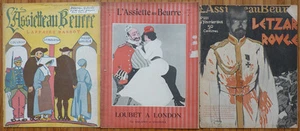 L'ASSIETTE AU BEURRE 3 numéros illustrés par GALANIS Tzar Russie - Picture 1 of 1