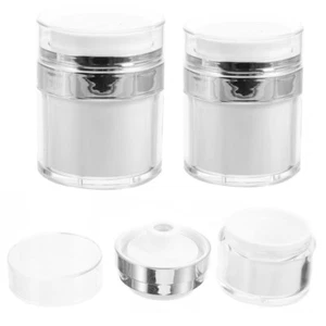 3 Pcs Cream Lotion Bottle Storage Jars Travel Toiletries Container Empty Sub - Bild 1 von 12