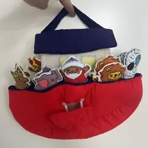Fabric Noah's Ark Hanging Pendant Gift Kids Gift Novelty Clothes Home Decor - Picture 1 of 10