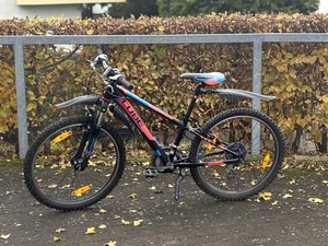 Cube SR Suntour Mountainbike 26 Zoll, 3x7 Gang Schwarz +Schutzblech,  Neuwertig  - Bild 1 von 7