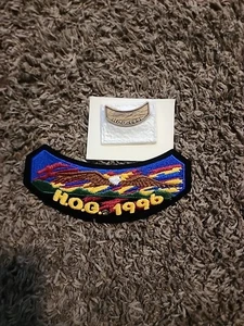 Vintage 1996 HOG Harley Davidson Owners Group Patch & Pin Badge - Bild 1 von 3