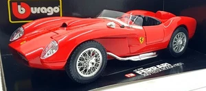 Burago 1/18 Scale Diecast 3007 - 1957 Ferrari 250 Testa Rossa - Red - Picture 1 of 5