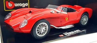 Burago 1/18 Scale Diecast 3007 - 1957 Ferrari 250 Testa Rossa - Red - Image 1 of 4