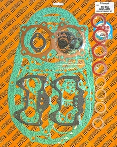 Juego completo de juntas de motor Triumph 650 unidades gemelas T120 TR6 1963 a 1971 - Imagen 1 de 1