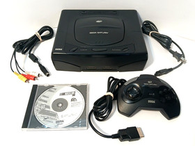 Sega Saturn System MK-80000 w/ Controller, Games & Cords! TESTED