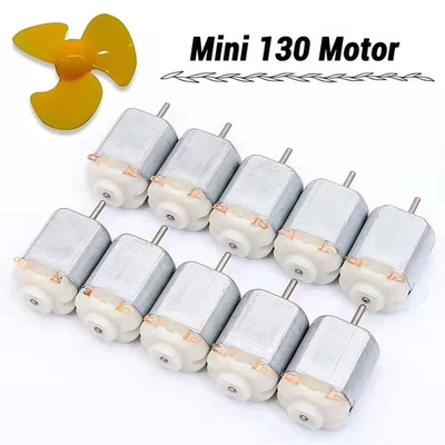 3 V Mini 130 Micro Motor Runde kleine Motor Getriebe 16500-24000RPM Spielzeug - Bild 1 von 4