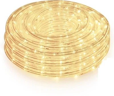Tubo Luminoso LED 20 Metri – Luce Bianca Calda per Natale e Festività - CW822 - Image 1 of 4