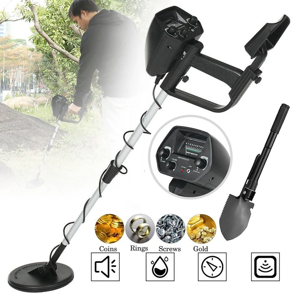 Underground Waterproof Metal Detector Gold Digger Hunter Deep Sensitive Coil
