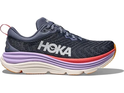 Hoka One One Gaviota 5 Womens Running Shoes Size 7.5 B Blue Purple 1134325 / ARP - Image 1 of 4