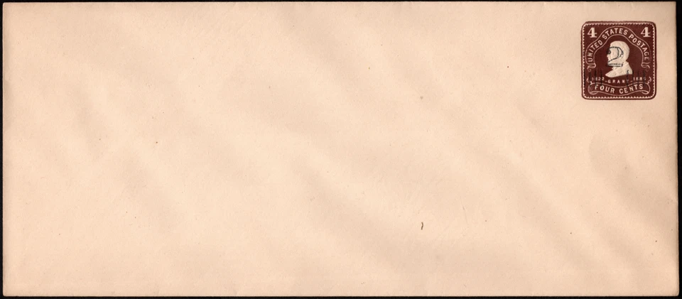 US Postal Stationery Scott #U472 Mint Legal Size Entire 2 Cents on 4 Cents Brown - Image 1 of 1