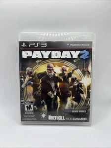 Payday 2 (Playstation 3 PS3, 2013) CIB Tested & Working - Picture 1 of 3