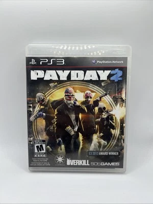 Payday 2 (Playstation 3 PS3, 2013) CIB Tested & Working - Image 1 of 3