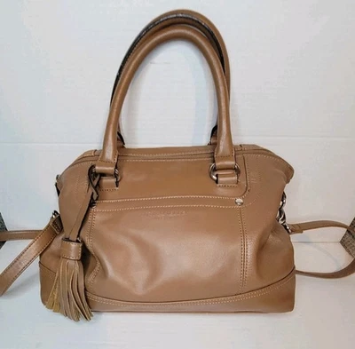 Tignanello Handbag Satchel Leather Multi Pocket Organizer Shoulder Bag 9-12-4 - Image 1 of 4