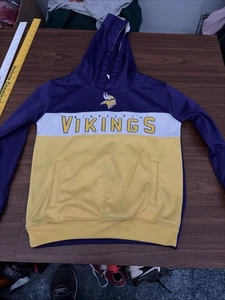 NFL Team Apparel Minnesota Vikings Youth Small (8) Hoodie. Ohne Saiten - Bild 1 von 7