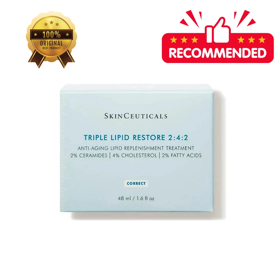 SKINCEUTICALS TRIPLE LIPID RESTORE 2:4:2 1.6 OZ SELLADO NUEVO EN CAJA ENVÍO RÁPIDO Foto 1 de 2