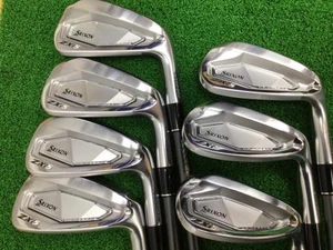 Dunlop SRIXON ZXi5 Iron Set 6-9+Pw+Aw+Sw Miyazaki AX-III Flex-SR 7pcs RH Used - Picture 1 of 5